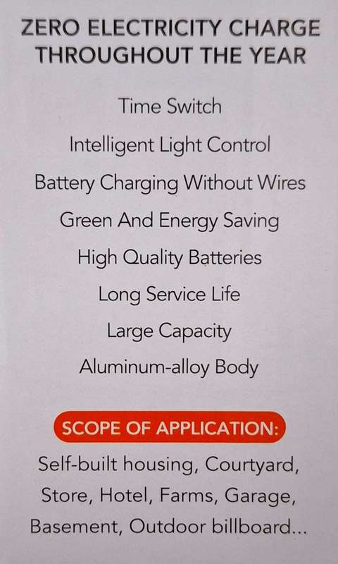 Hello Today Remote Controlled 15w Solar Outdoor Flood Light With Panel