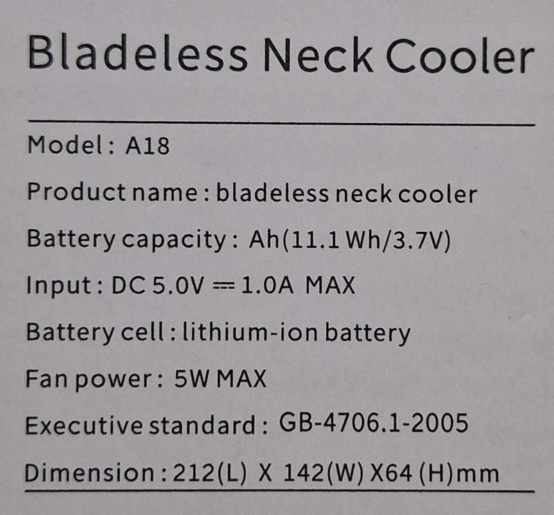 Neck Cooler