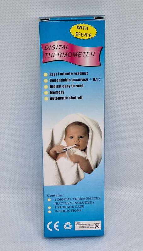 Digital Thermometer With Beep Indicator