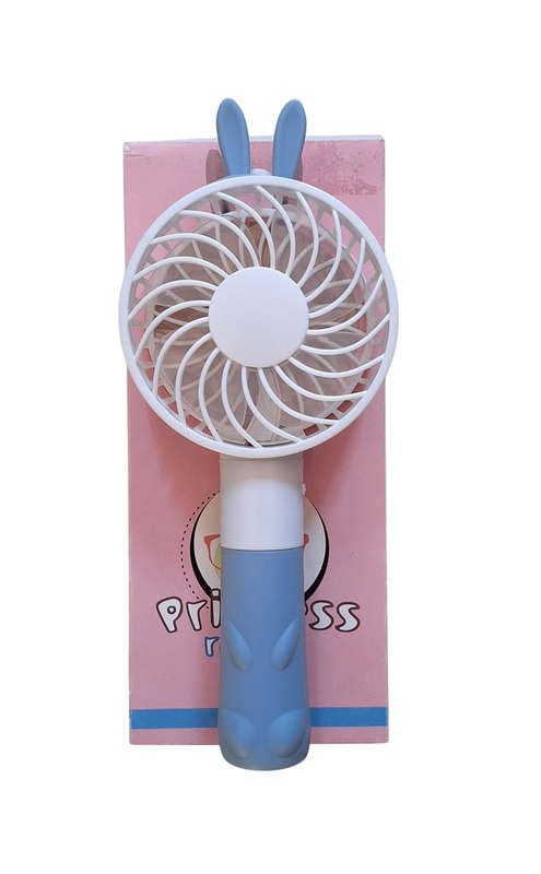 Compact Handheld Rabbit Fan for Portable Cooling