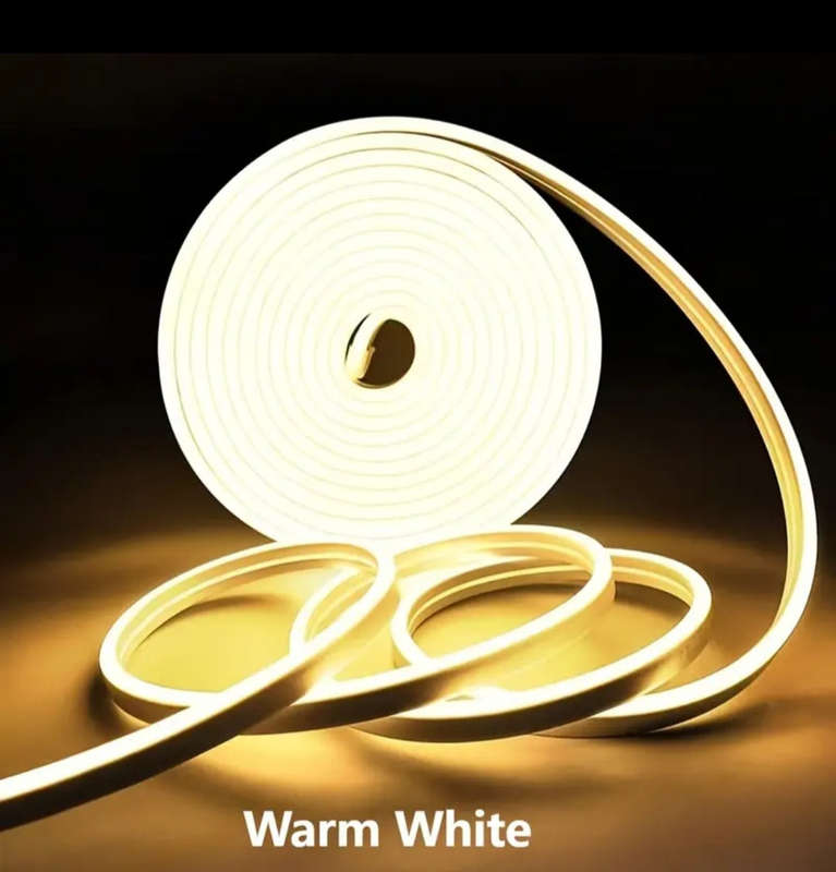 LED Neon Flex 12v 5m - Warm White