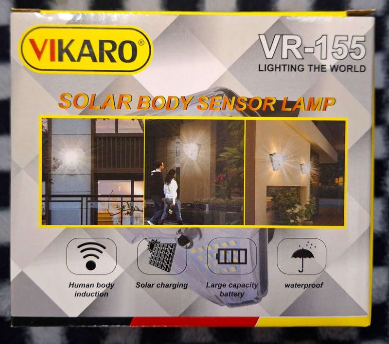 10w LED Solar Motion Sensor Lamp