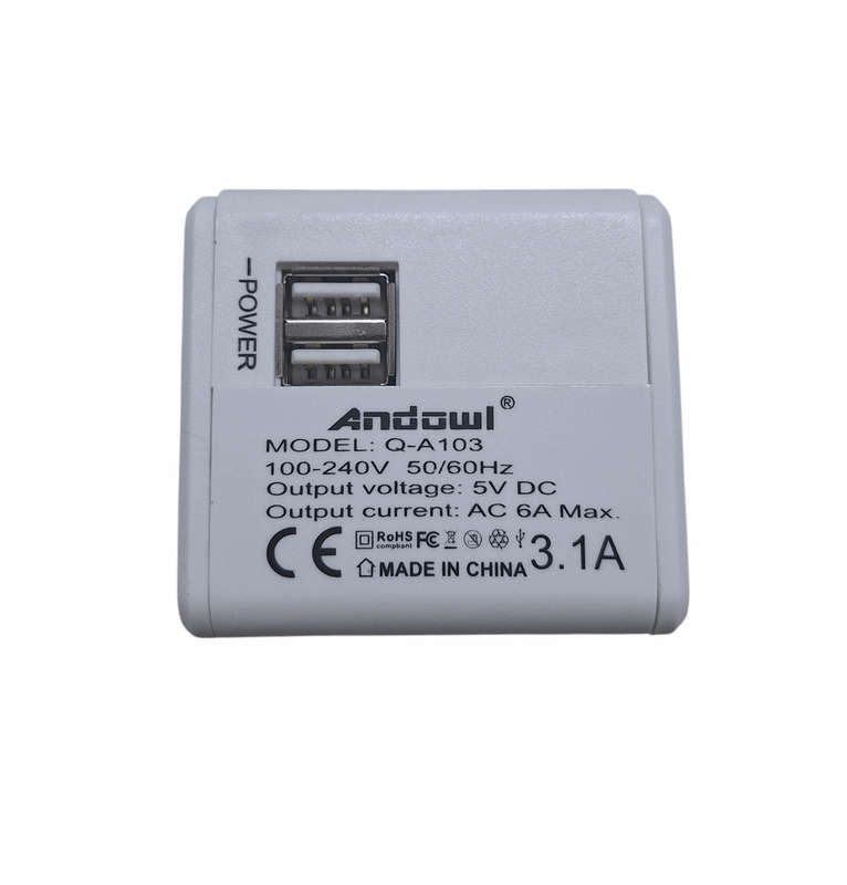 Multifunctional Global Universal Conversion Plug | 100-240V 50/60Hz | 5V DC | AC 6A Max | 3.1A Fa...