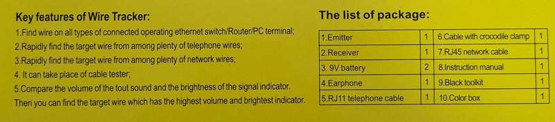 Accurate Cable Tracing Made Easy with Andowl QY-838 Wire Tracker