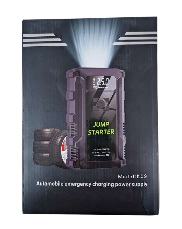 Multifunctional Auto Emergency Start Power Jump Starter - Be Prepared on the Road