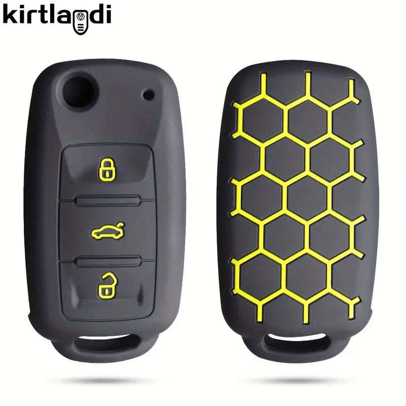 Silicone Car Key Case Key Cover For VW Vehicles