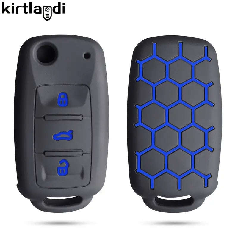 Silicone Car Key Case Key Cover For VW Vehicles