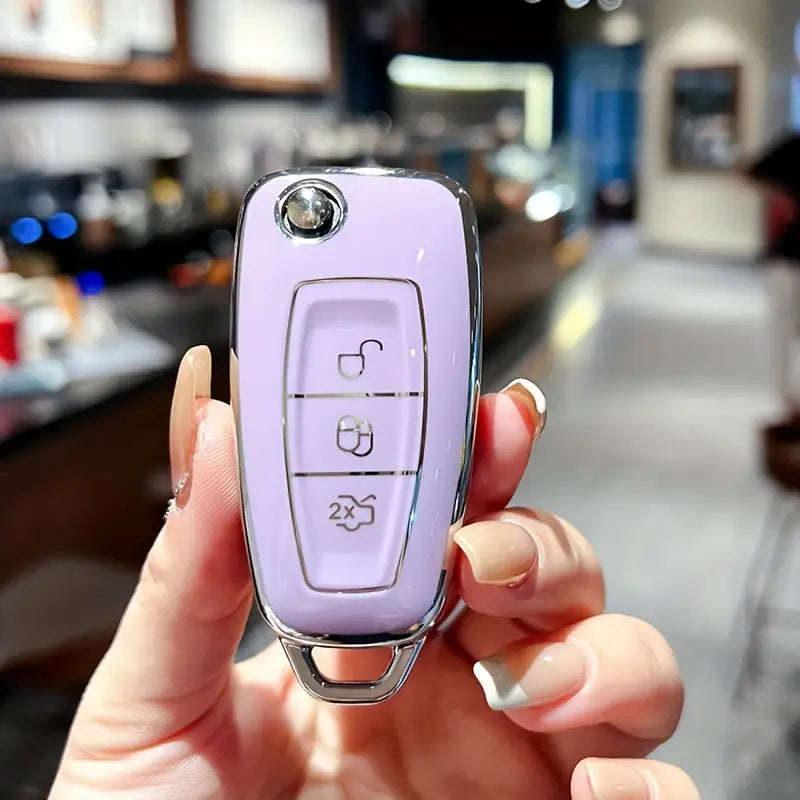Stylish TPU Car Key Case Cover for FORD vehicles