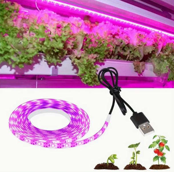 4M USB Plant Growth Light Strip, Full Spectrum