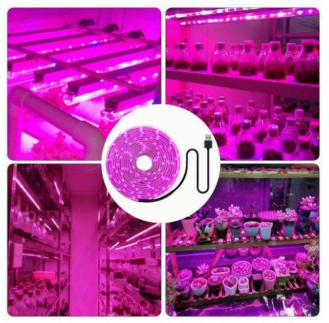 4M USB Plant Growth Light Strip, Full Spectrum
