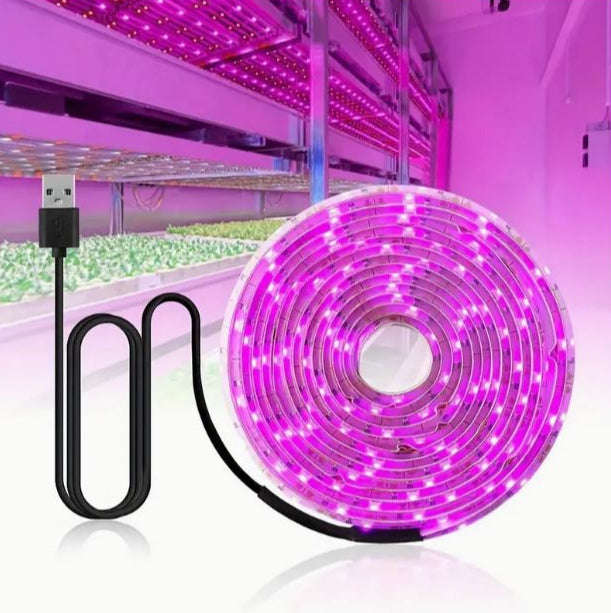 4M USB Plant Growth Light Strip, Full Spectrum