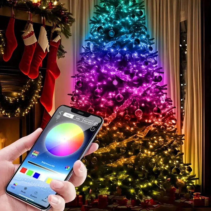 Smart LED Fairy Lights with App Control - 16 Million Colors