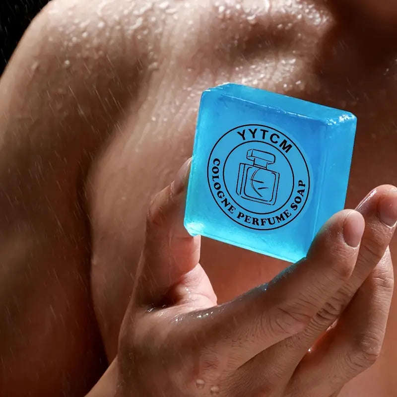 1pc Men's Cologne Scented Soap