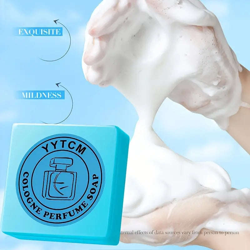 1pc Men's Cologne Scented Soap
