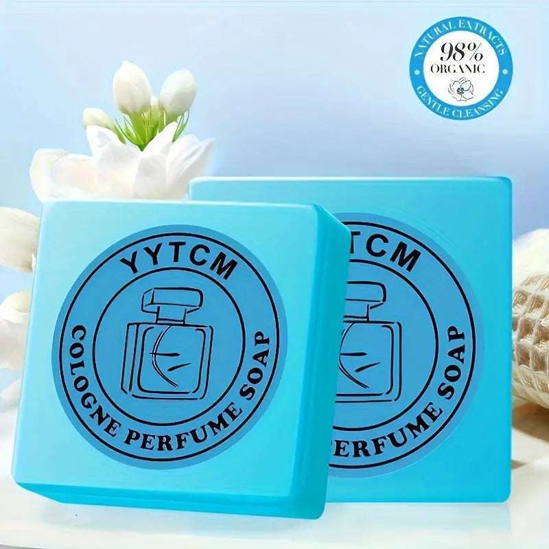 1pc Men's Cologne Scented Soap