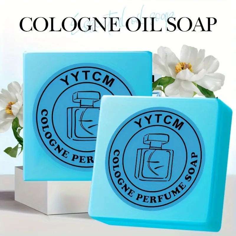 1pc Men's Cologne Scented Soap
