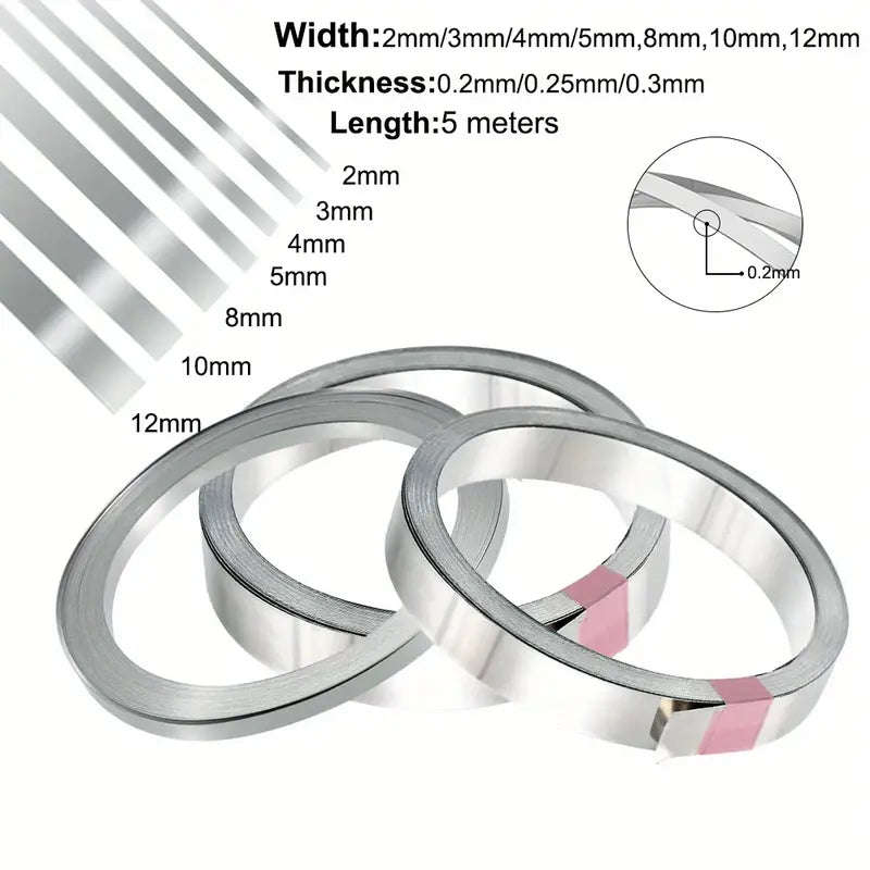 5M Nickel-Chromium Alloy Flat Strip Gasket for Sealing Machine