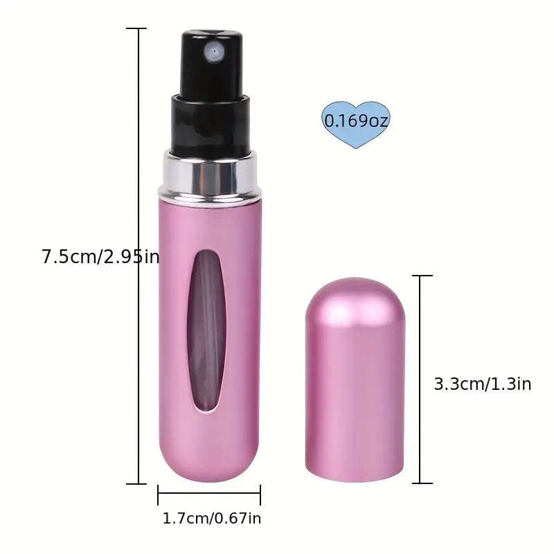 Mini Portable Reusable Spray Perfume Bottle