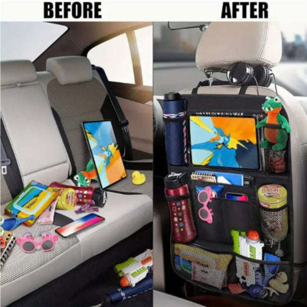 Car Backseat Organizer with 25.4cm Table Holder for Kids