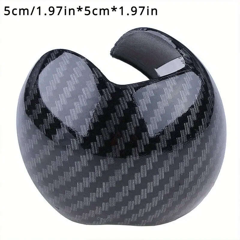ABS Carbon Fiber look Gear Shift Knob Trim Cover For Audi A3 and S3
