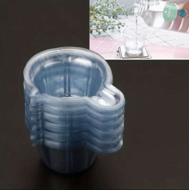 20pc 40ML Plastic Disposable Cups Dispenser
