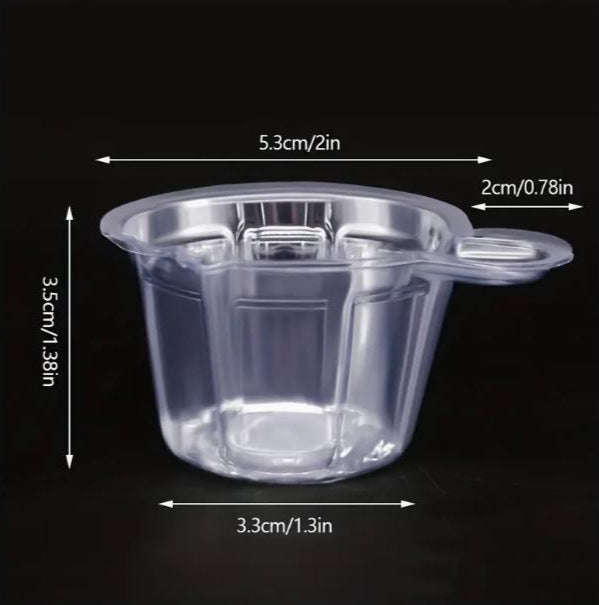 20pc 40ML Plastic Disposable Cups Dispenser