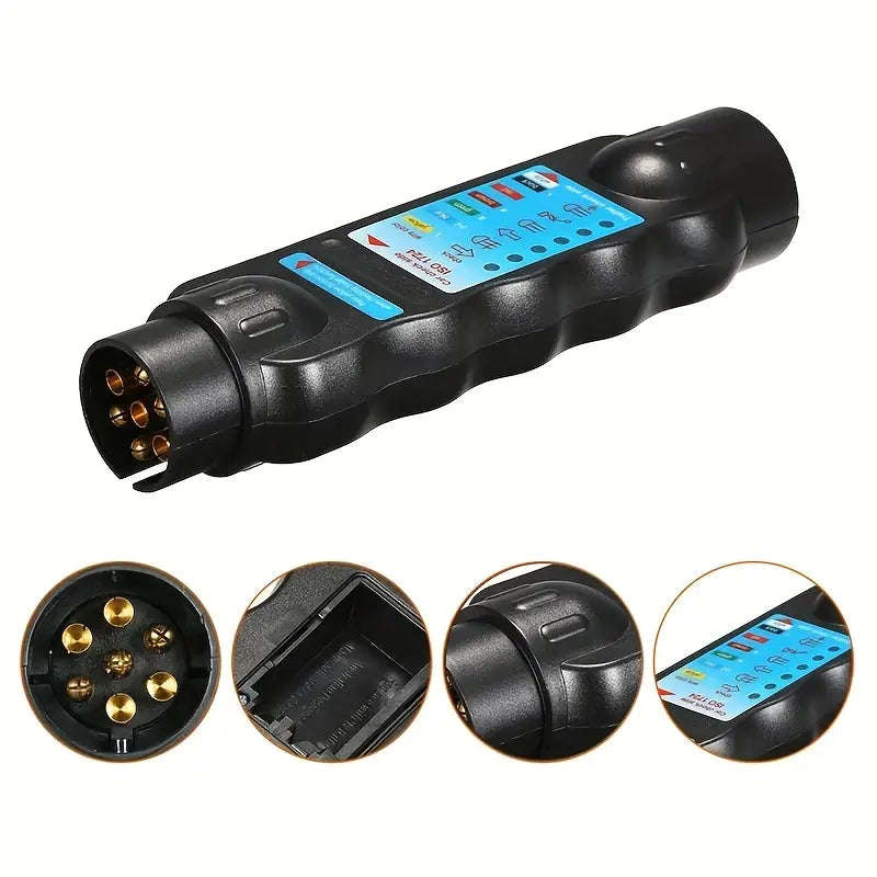 12V 7-Pin Trailer Tester Plug