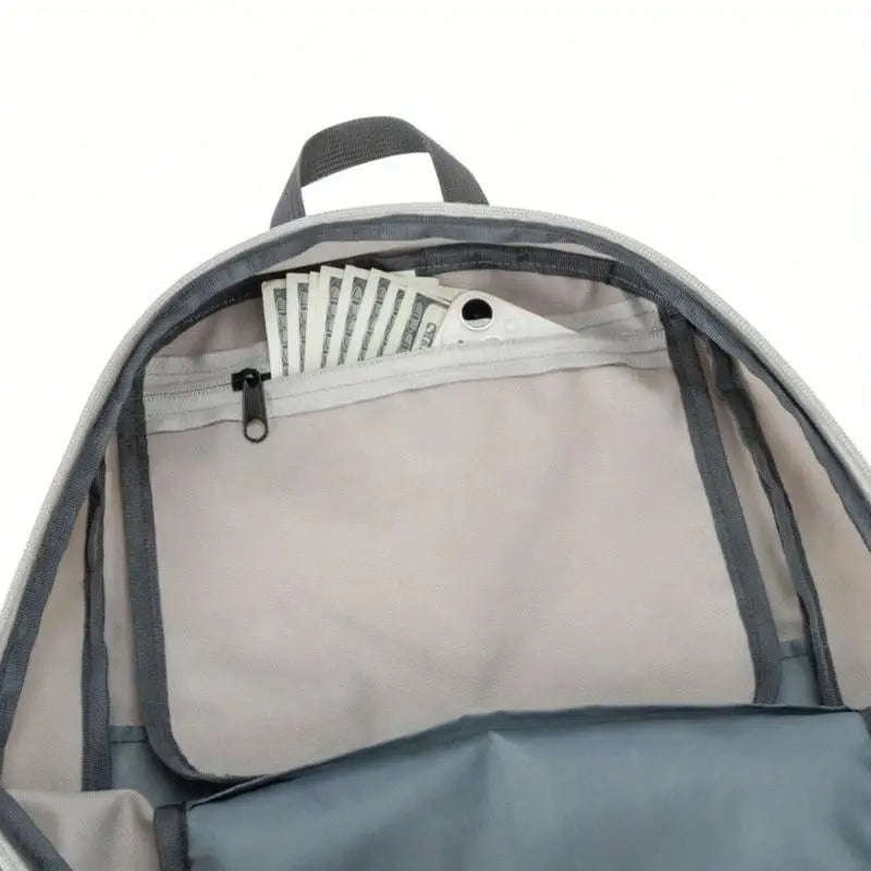 1pc Double Shoulder Backpack Multifunctional Large Capacity Travel Bag