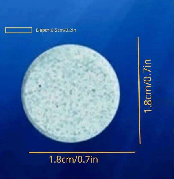 20pcs Universal Car Windshield Cleaner Tablets - Effervescent Glass Cleaning Solution