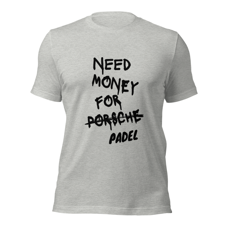 Kids Need Money For Padel Tee