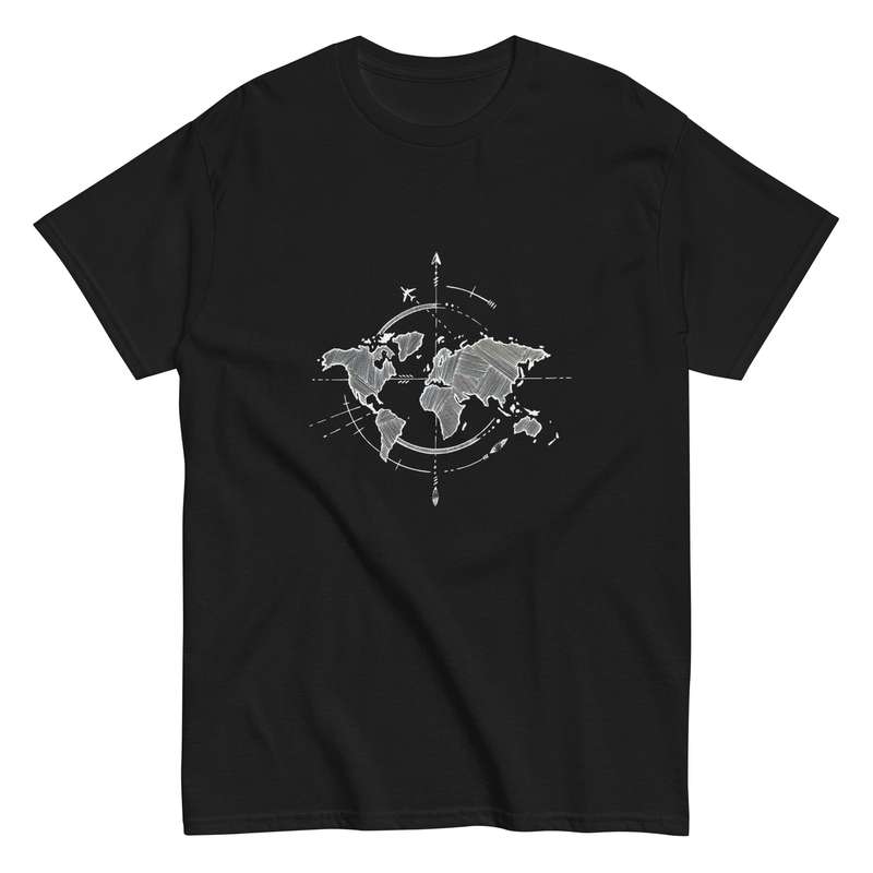Adventure World Map Tee