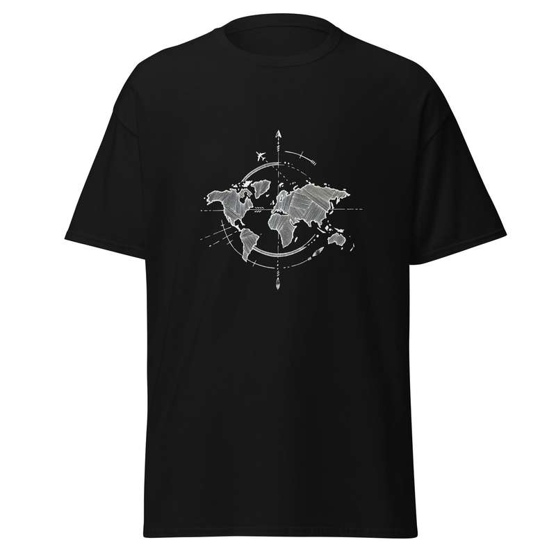 Adventure World Map Tee