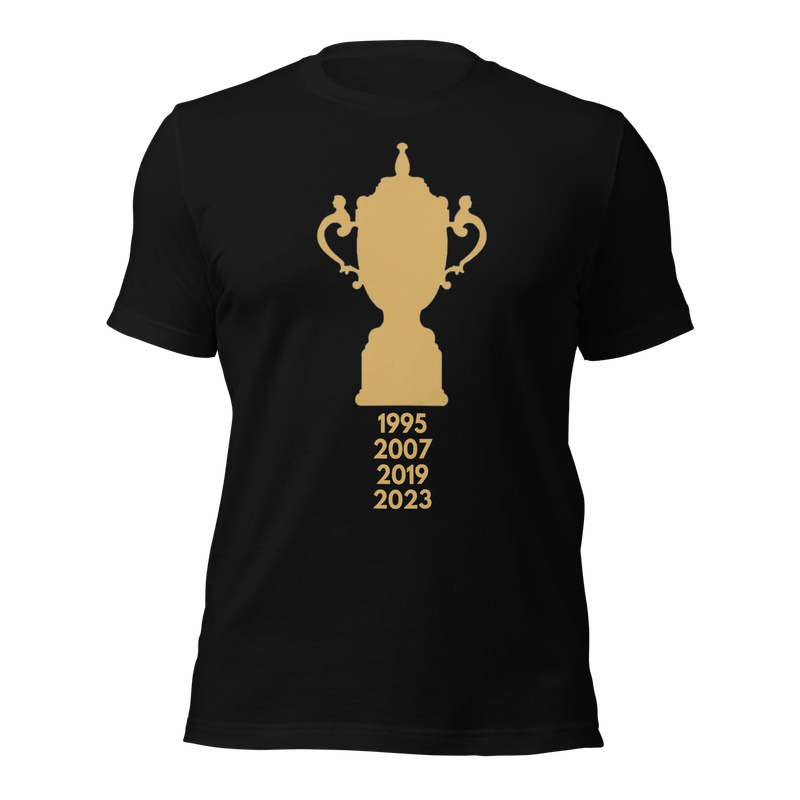 Web Ellis Springboks 2023 Rugby World Cup Winners Tee