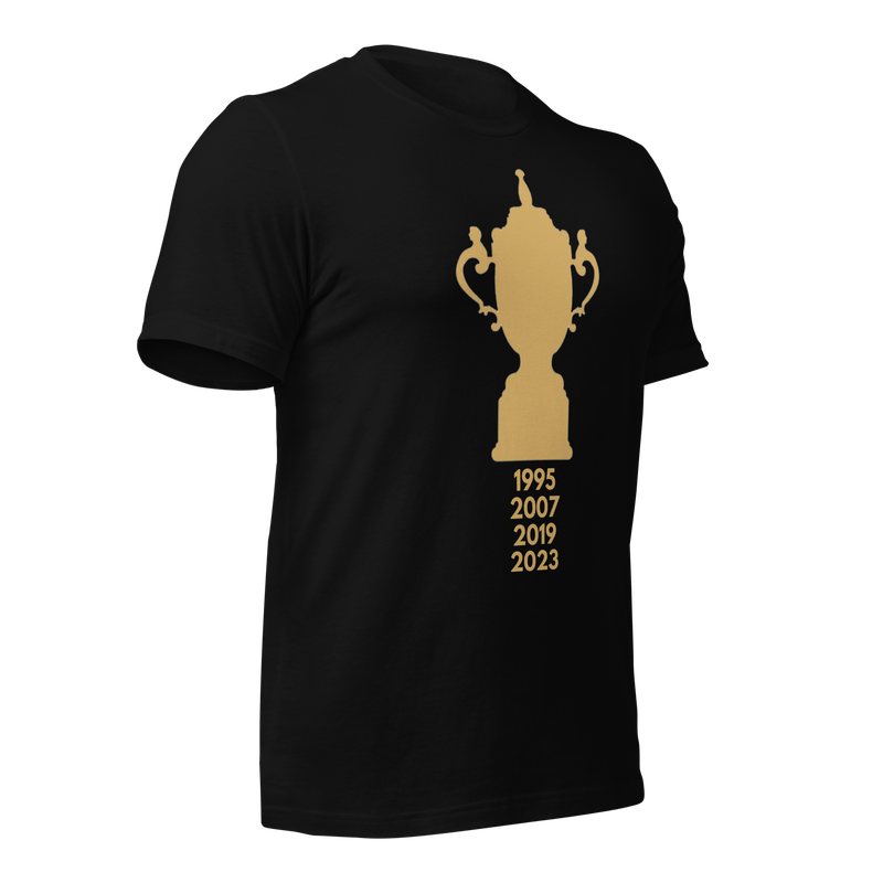Web Ellis Springboks 2023 Rugby World Cup Winners Tee