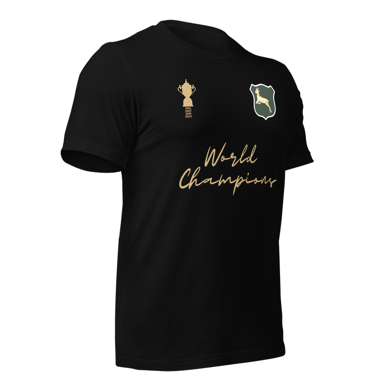 Springboks  Retro Rugby World Champions 2023 Tee!