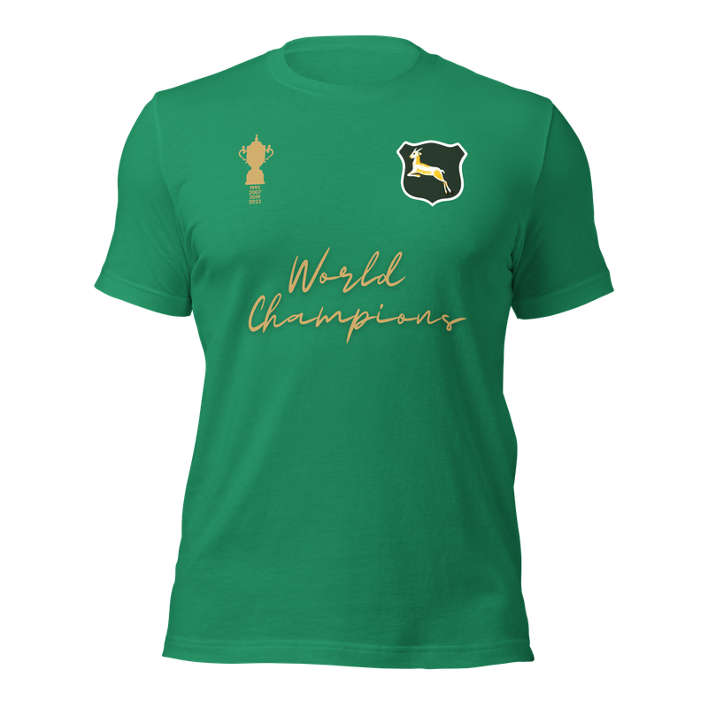 Springboks  Retro Rugby World Champions 2023 Tee!