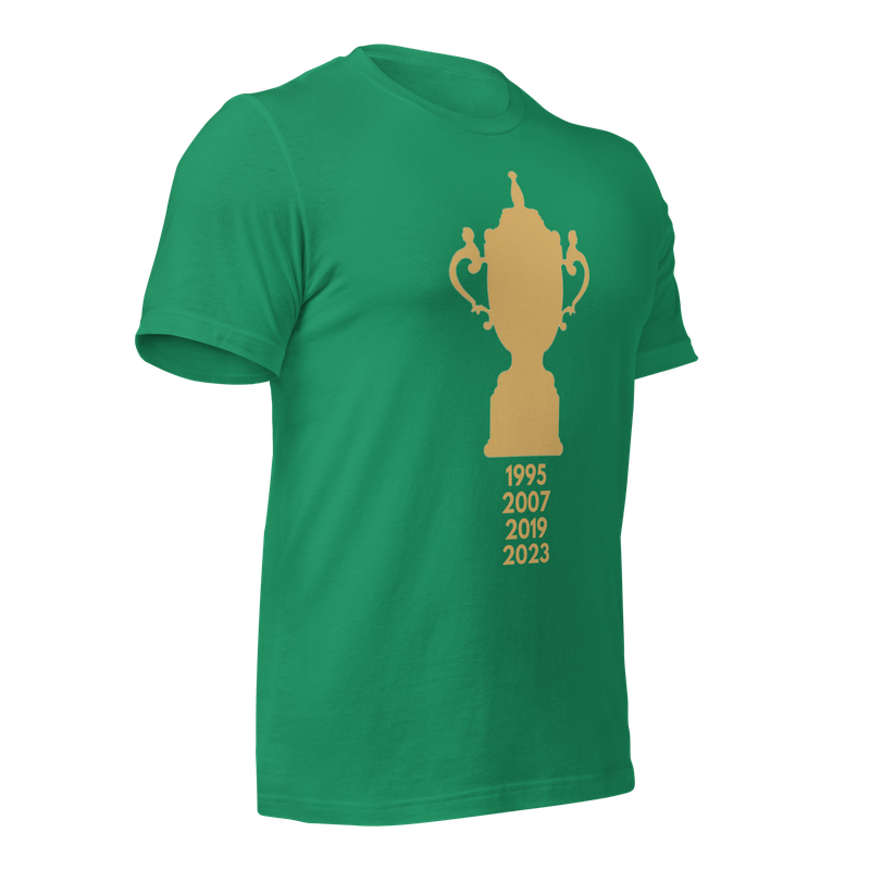 Web Ellis Springboks 2023 Rugby World Cup Winners Tee