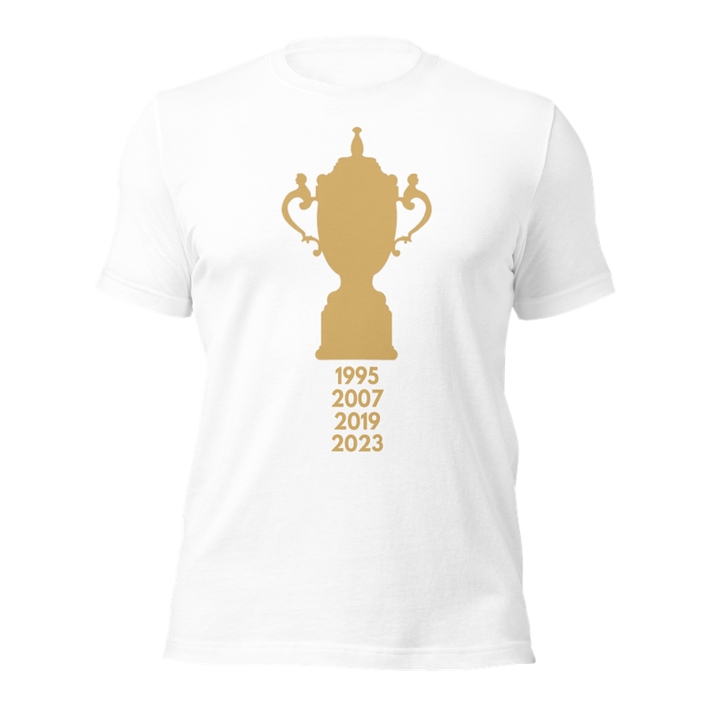 Web Ellis Springboks 2023 Rugby World Cup Winners Tee
