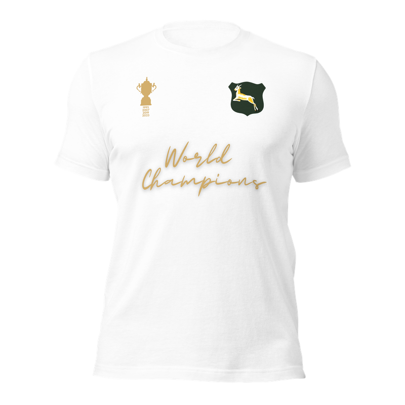 Springboks  Retro Rugby World Champions 2023 Tee!