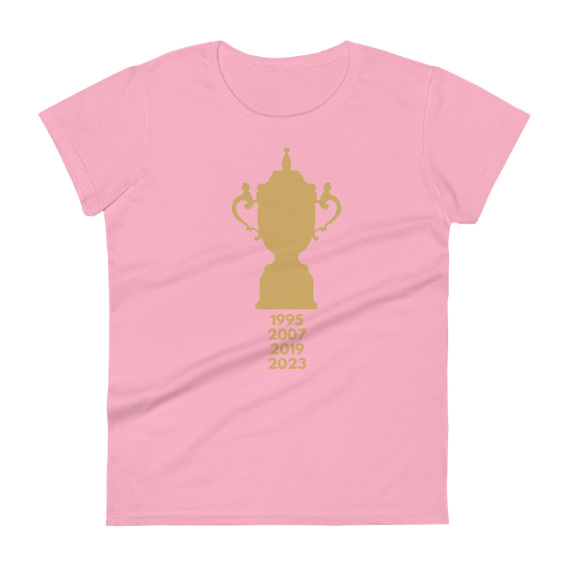 Women's Web Ellis Springboks 2023 Rugby World Cup Winners Tee!