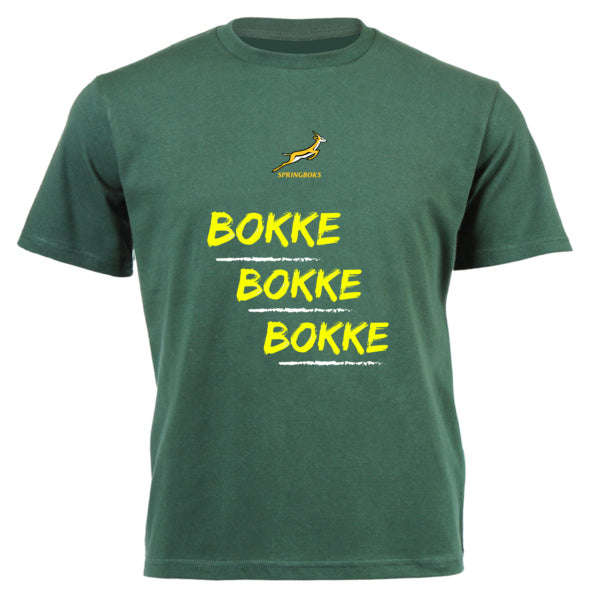 Mens Bokke Springboks Rugby Tee