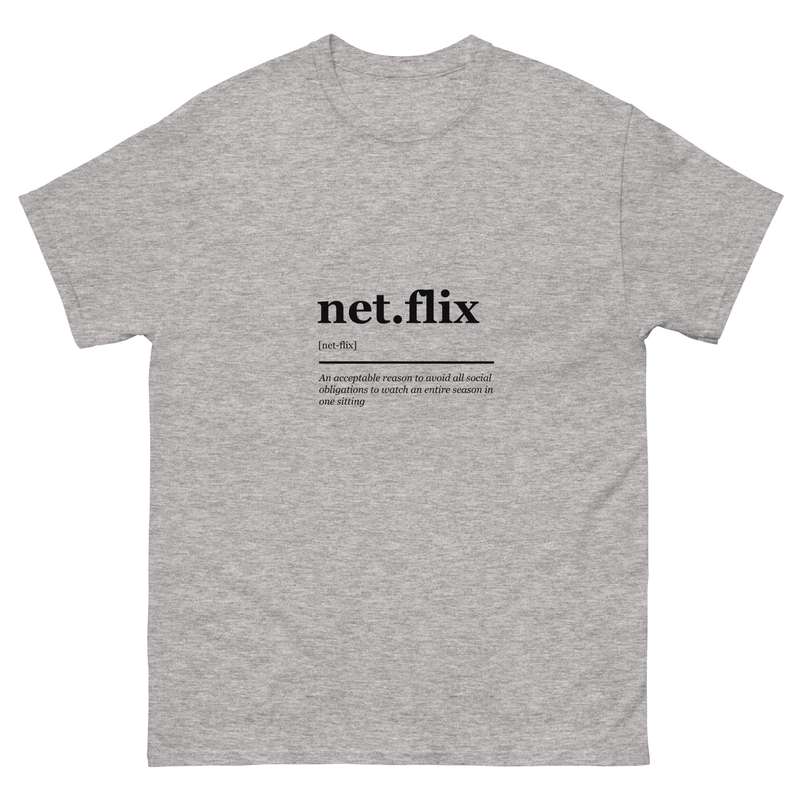 Net.flix tee