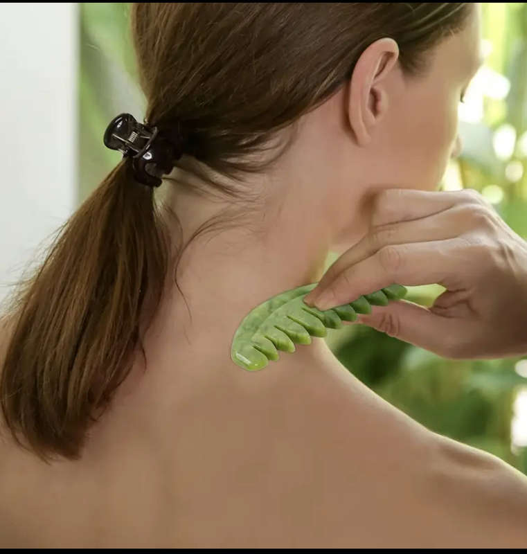 Natural Stone Massage Comb