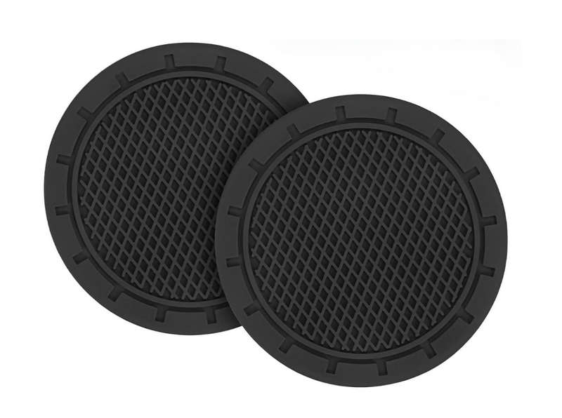 Car Cup Holder Coaster, 2 Pack Universal Anti-Slip Shockproof Car Coasters
