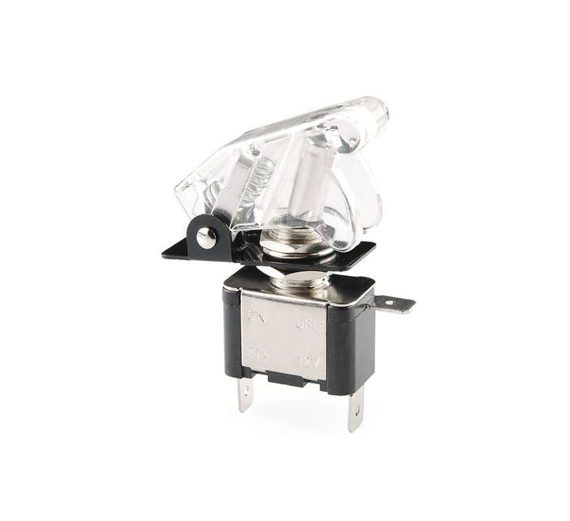 Switch Clear Toggle Illuminating LED Tip Racing