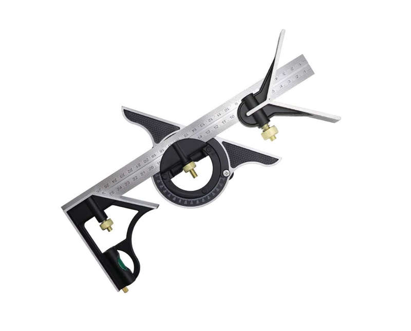 Multi-Function Combination Square 30cm Stainless Steel