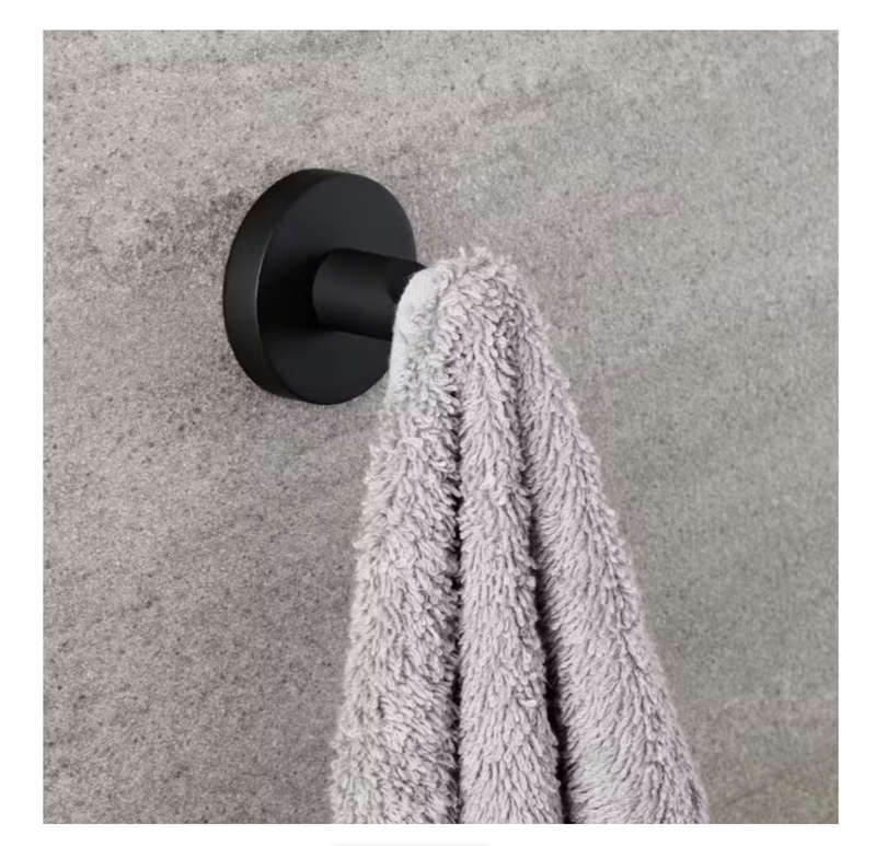 Matte Black Towel Hook
