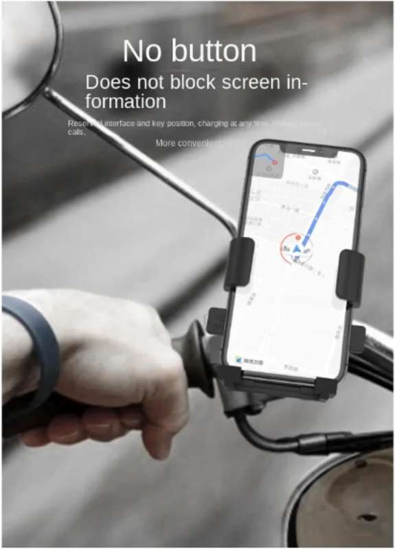 Bicycle Mobile Phones Stand Shockproof Bracket