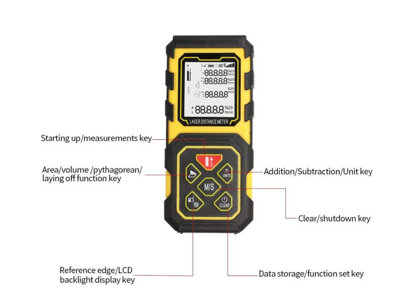 Finder - Lase Distance Meter D-100
