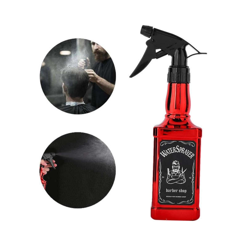 Barber Water Sprayer Bottle 500ml Red
